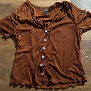 Shein XL Brown